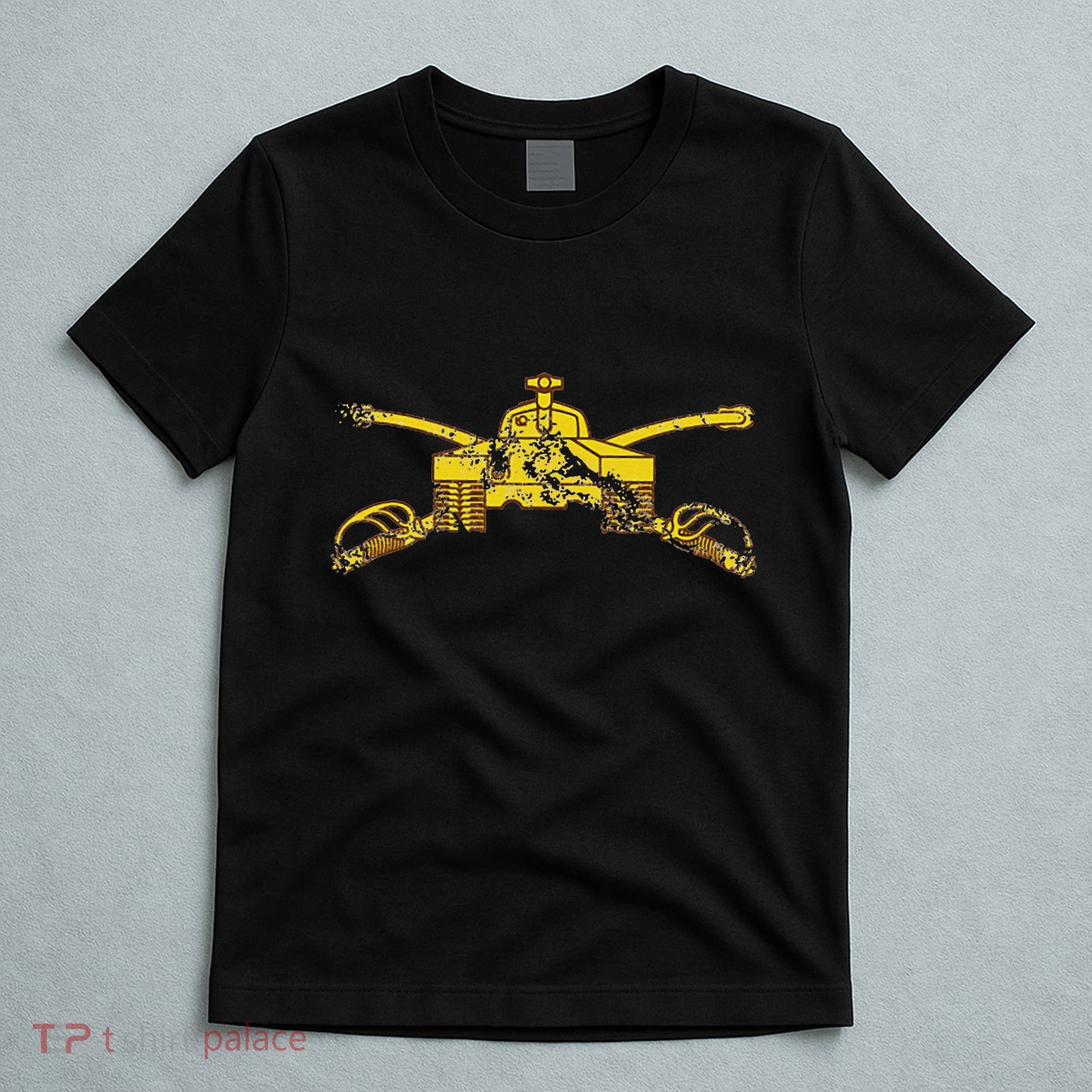 Armor Branch (Ar) 19 Kilo Tanker 19k Distressed T-Shirt