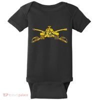 Armor Branch (Ar) 19 Kilo Tanker 19k Distressed Baby Bodysuit thumb 0