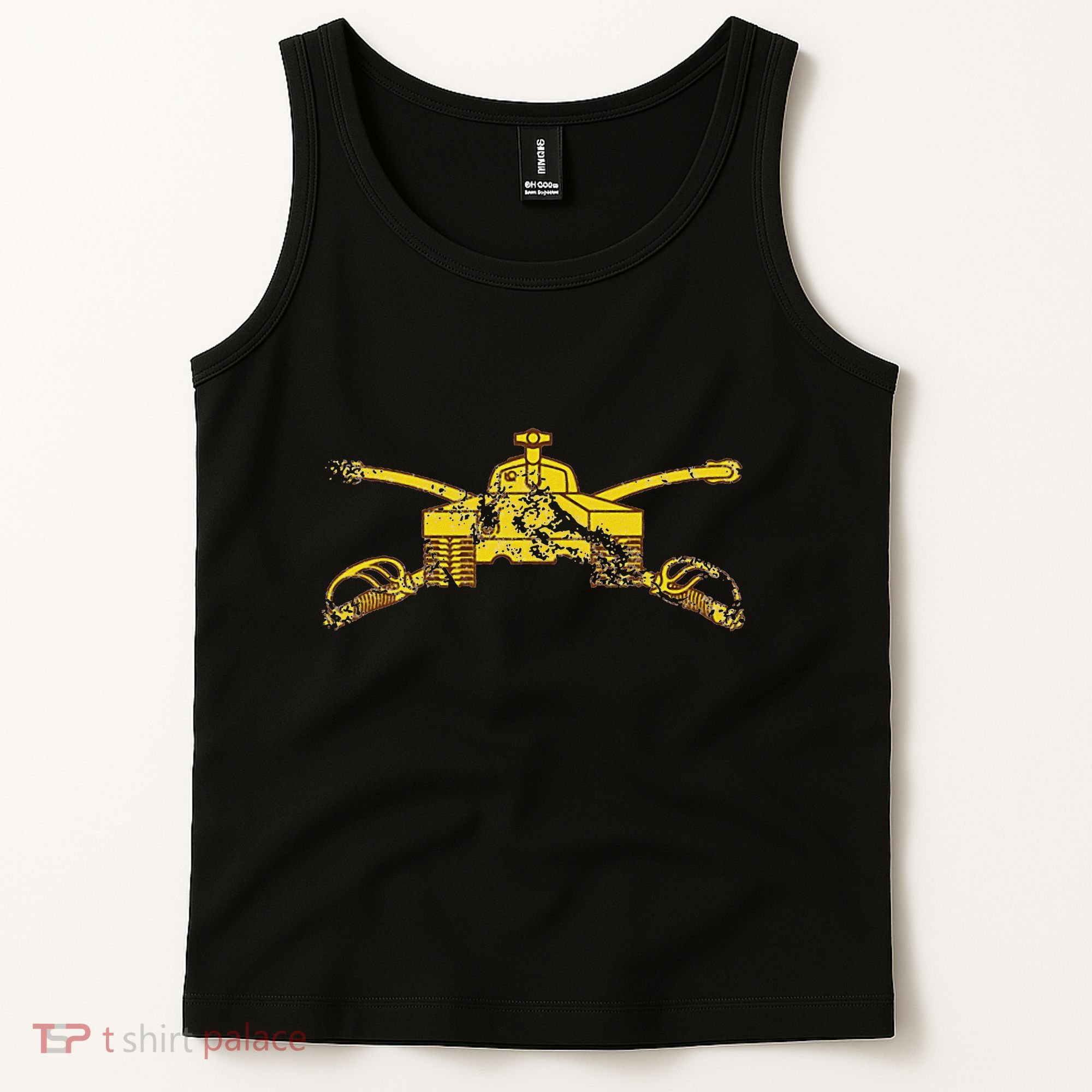 Armor Branch (Ar) 19 Kilo Tanker 19k Distressed Tank Top