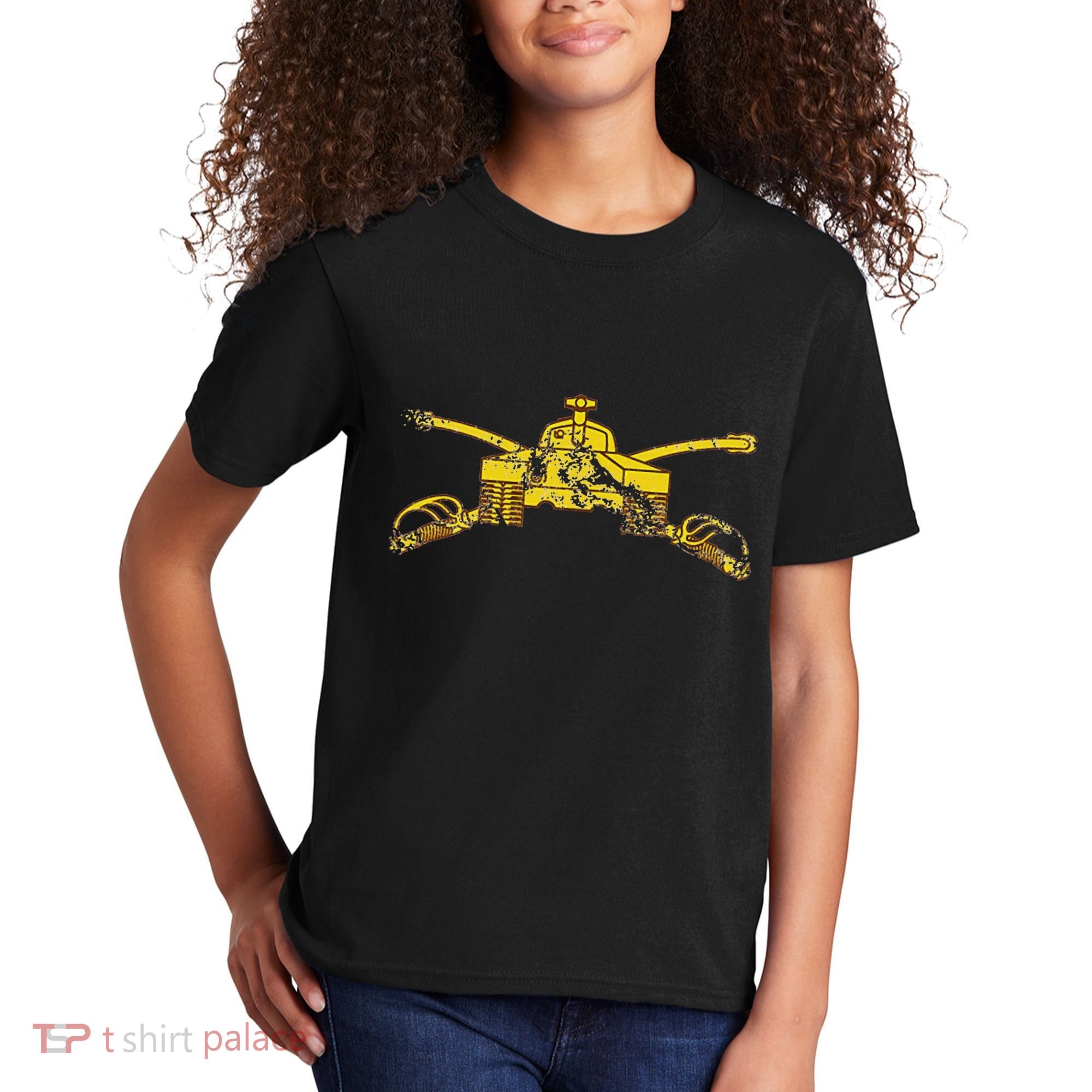 Armor Branch (Ar) 19 Kilo Tanker 19k Distressed Kids T-Shirt