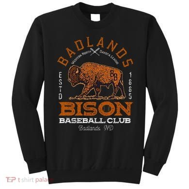 American Bison Baseball Retro Minor League Baseball Team Sweatshirt