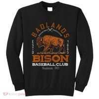 American Bison Baseball Retro Minor League Baseball Team Sweatshirt thumb 0