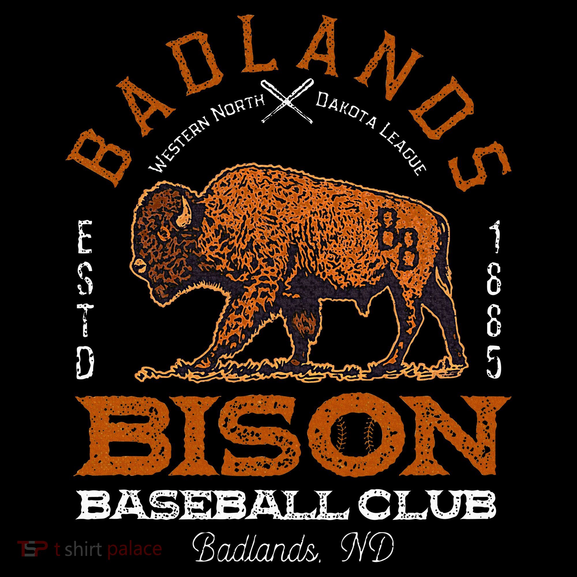 American Bison Baseball Retro Minor League Baseball Team Women's Hoodie