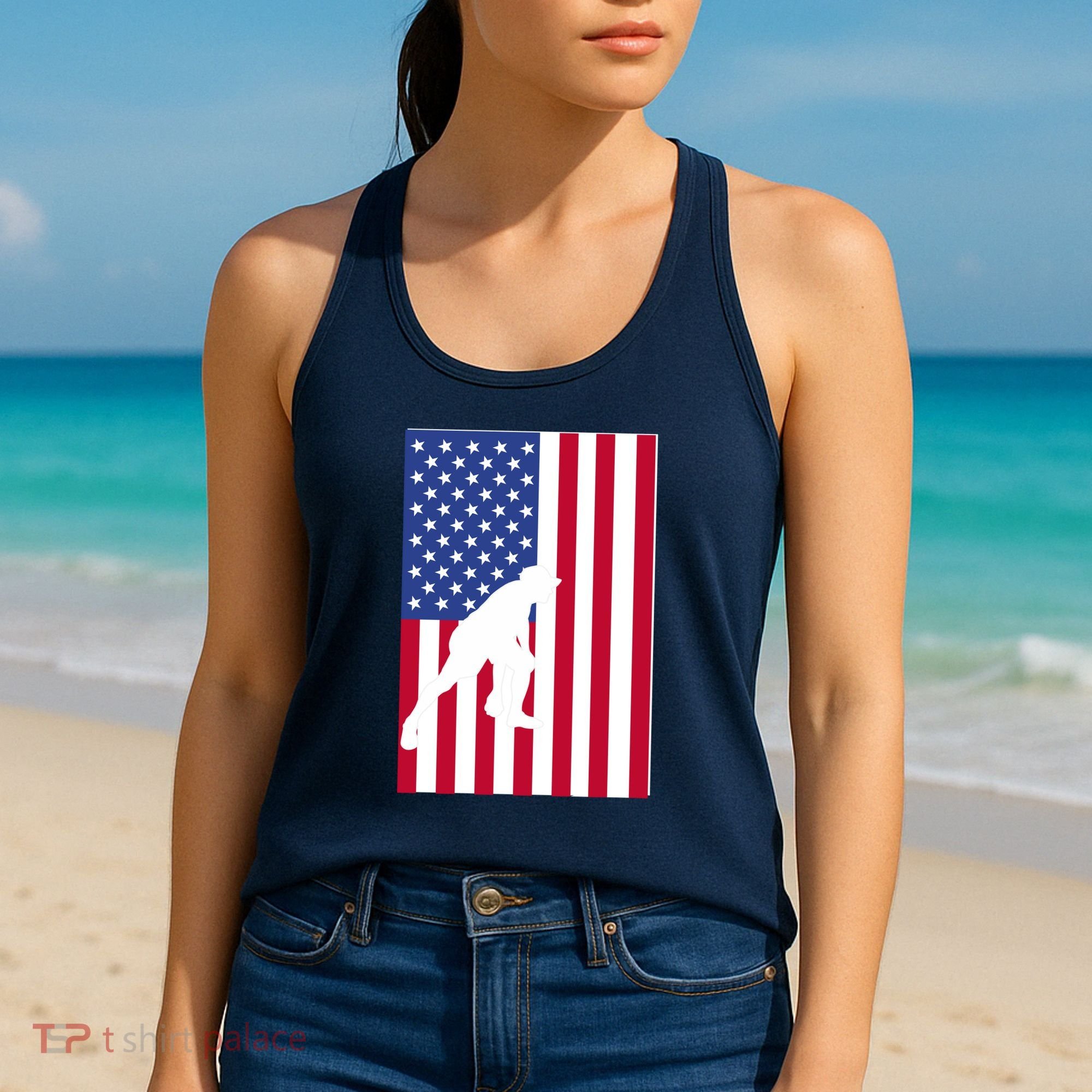 American Bocce Ball Women's Tank Top
