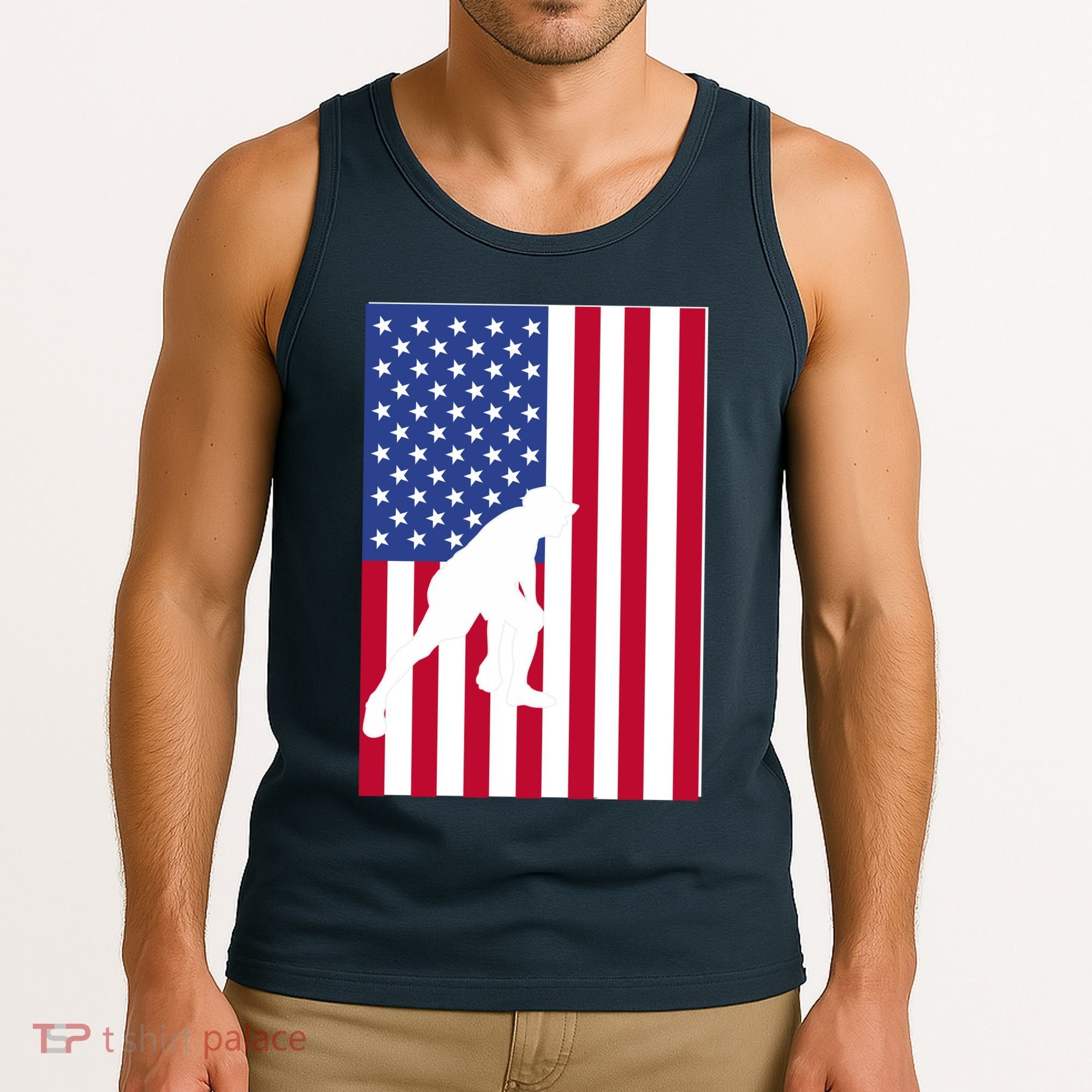 American Bocce Ball Tank Top