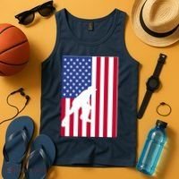American Bocce Ball Tank Top thumb 4