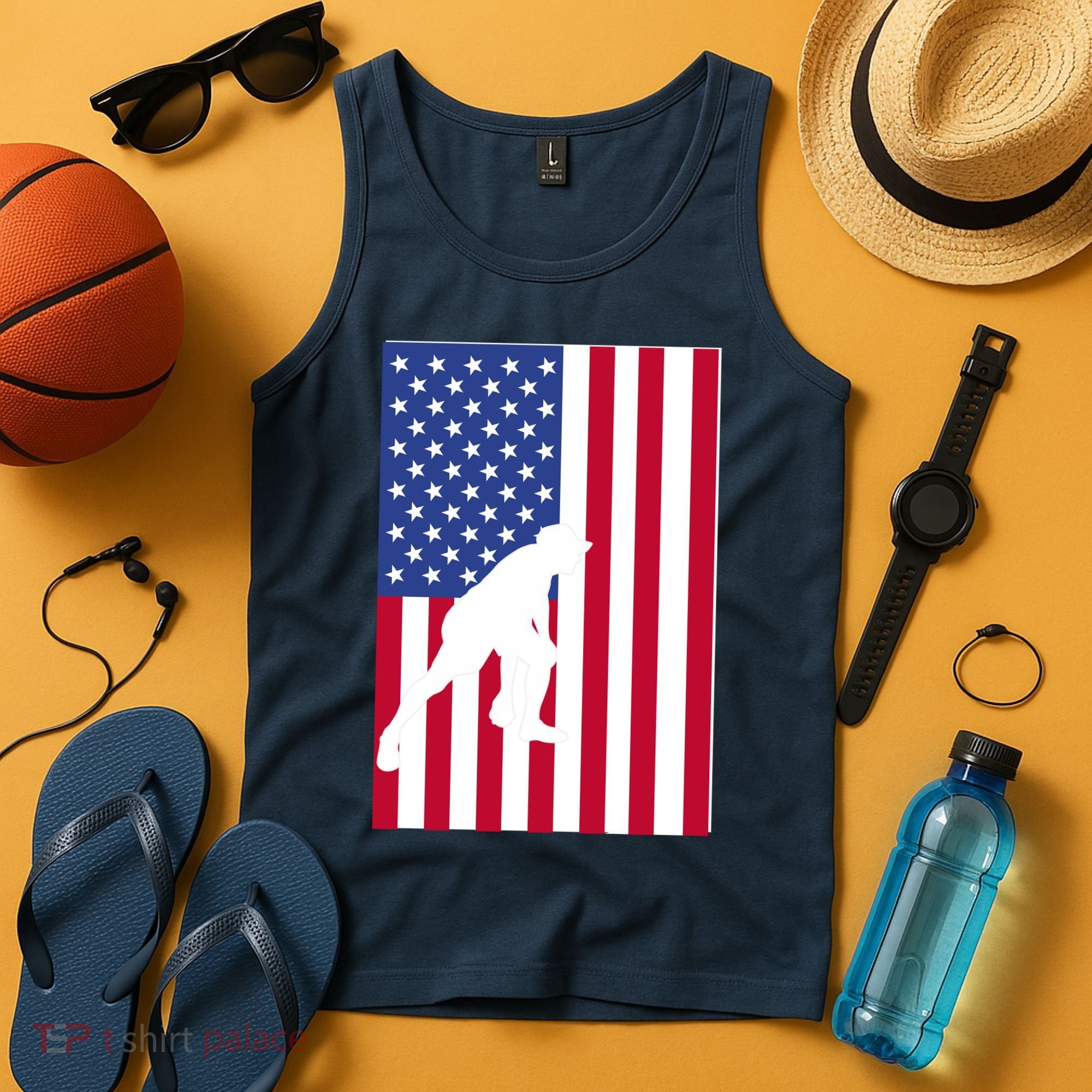 American Bocce Ball Tank Top