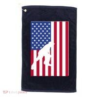 American Bocce Ball Golf Towel thumb 0