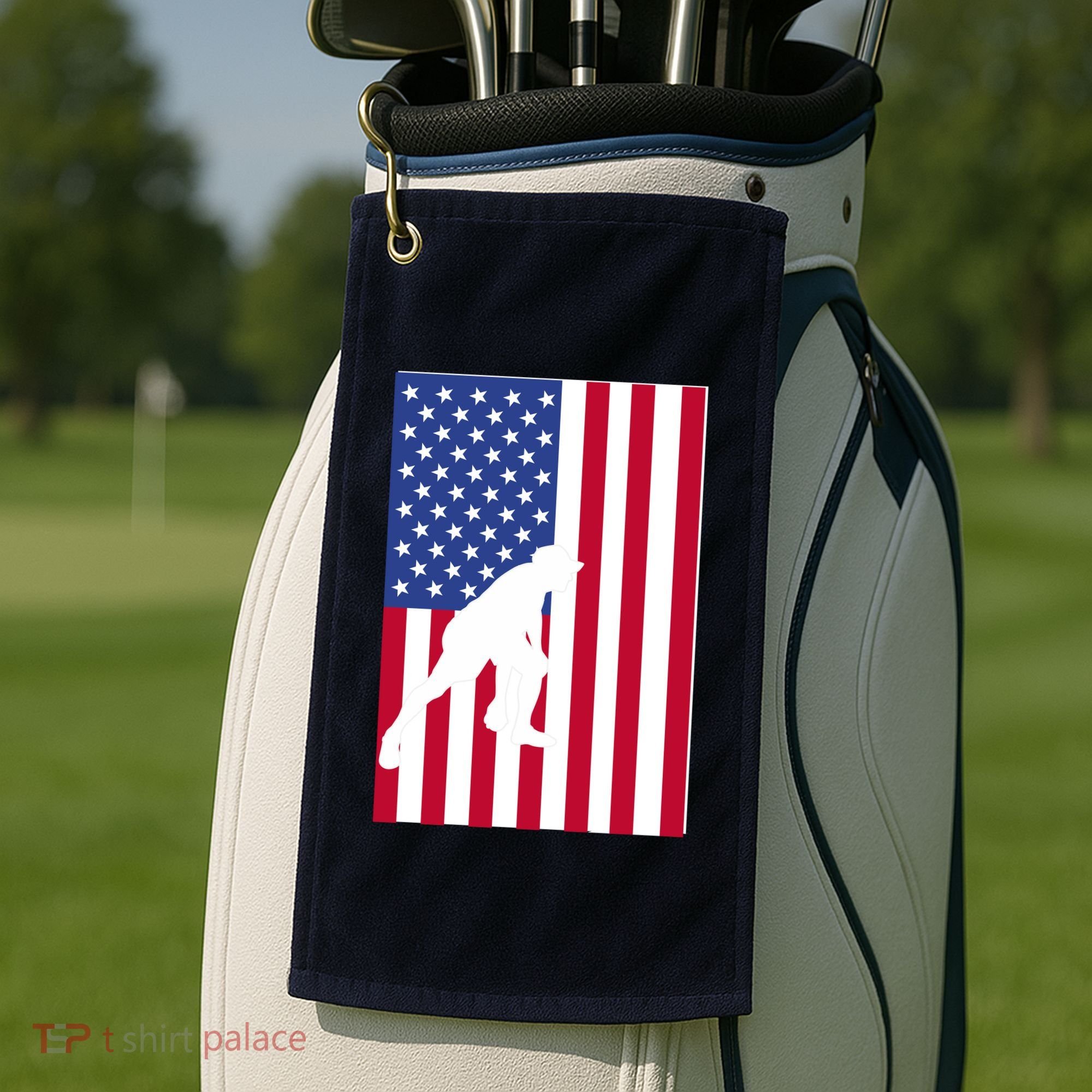 American Bocce Ball Golf Towel
