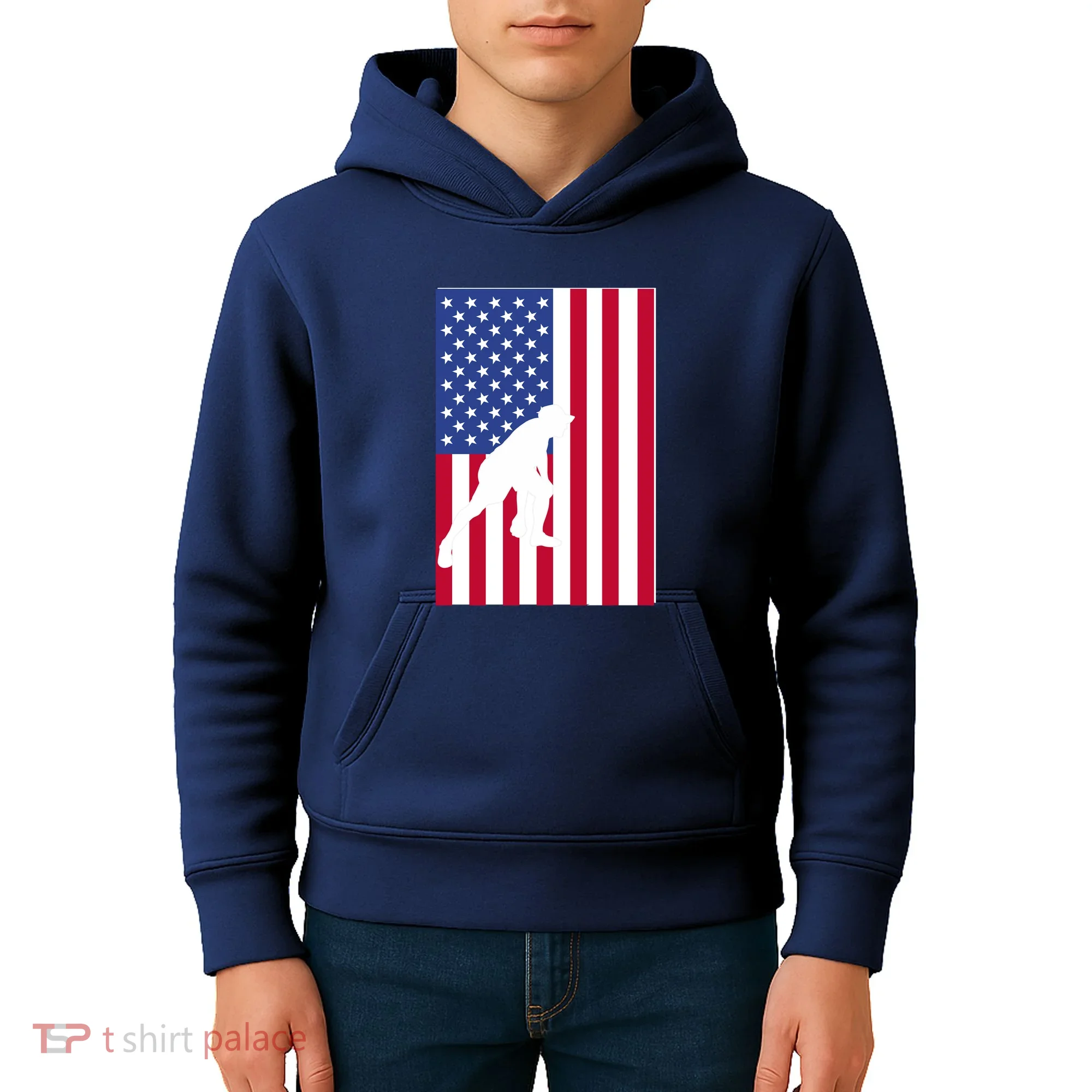 American Bocce Ball Kids Hoodie