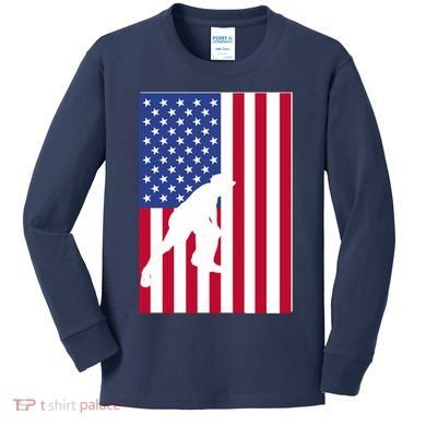 American Bocce Ball Kids Long Sleeve Shirt