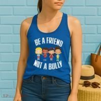 Anti Bullying Be A Friend Not A Bully Kindness Women's Tank Top thumb 2