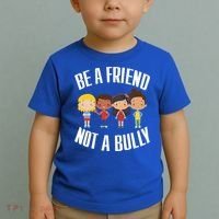 Anti Bullying Be A Friend Not A Bully Kindness Toddler T-Shirt thumb 2