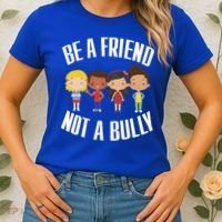 Anti Bullying Be A Friend Not A Bully Kindness Women's T-Shirt thumb 2