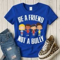 Anti Bullying Be A Friend Not A Bully Kindness Women's T-Shirt thumb 3