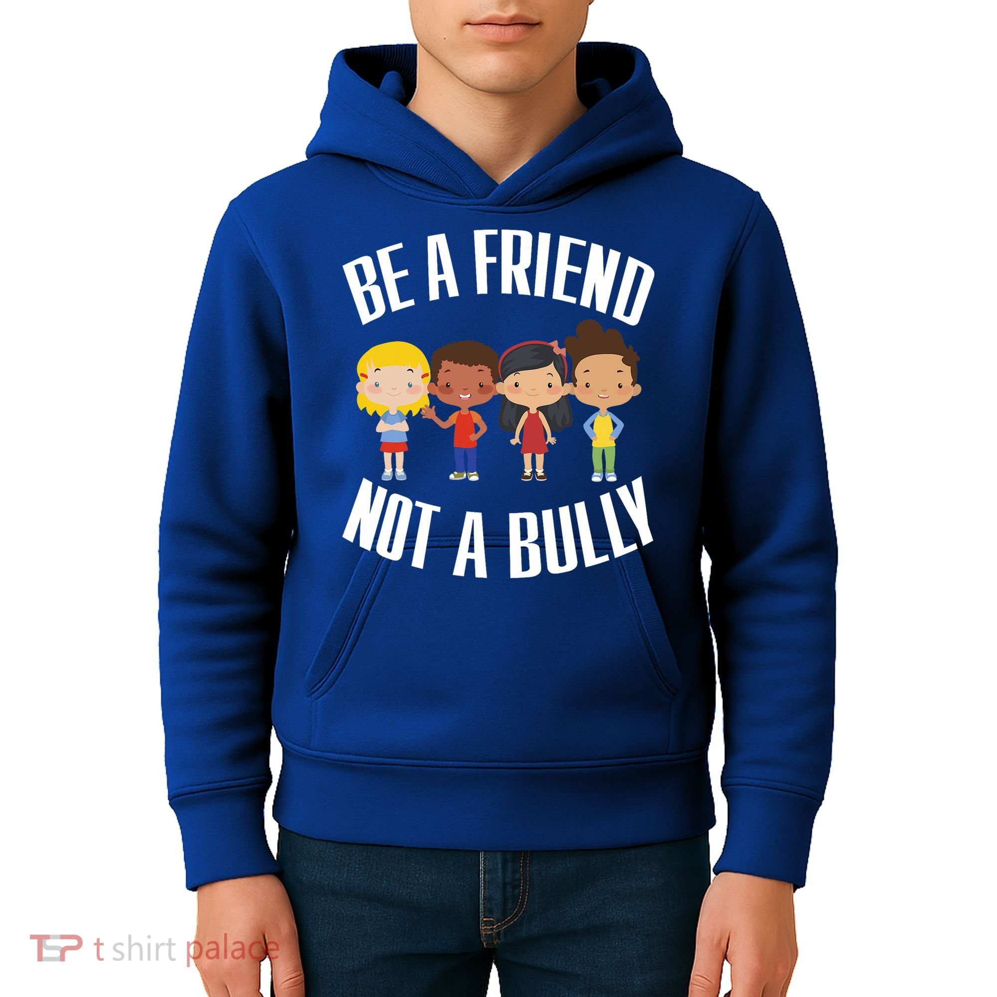 Anti Bullying Be A Friend Not A Bully Kindness Kids Hoodie