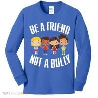 Anti Bullying Be A Friend Not A Bully Kindness Kids Long Sleeve Shirt thumb 0