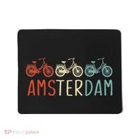 Amsterdam Bike Bicycle City Retro Cycling Gift Mousepad thumb 0
