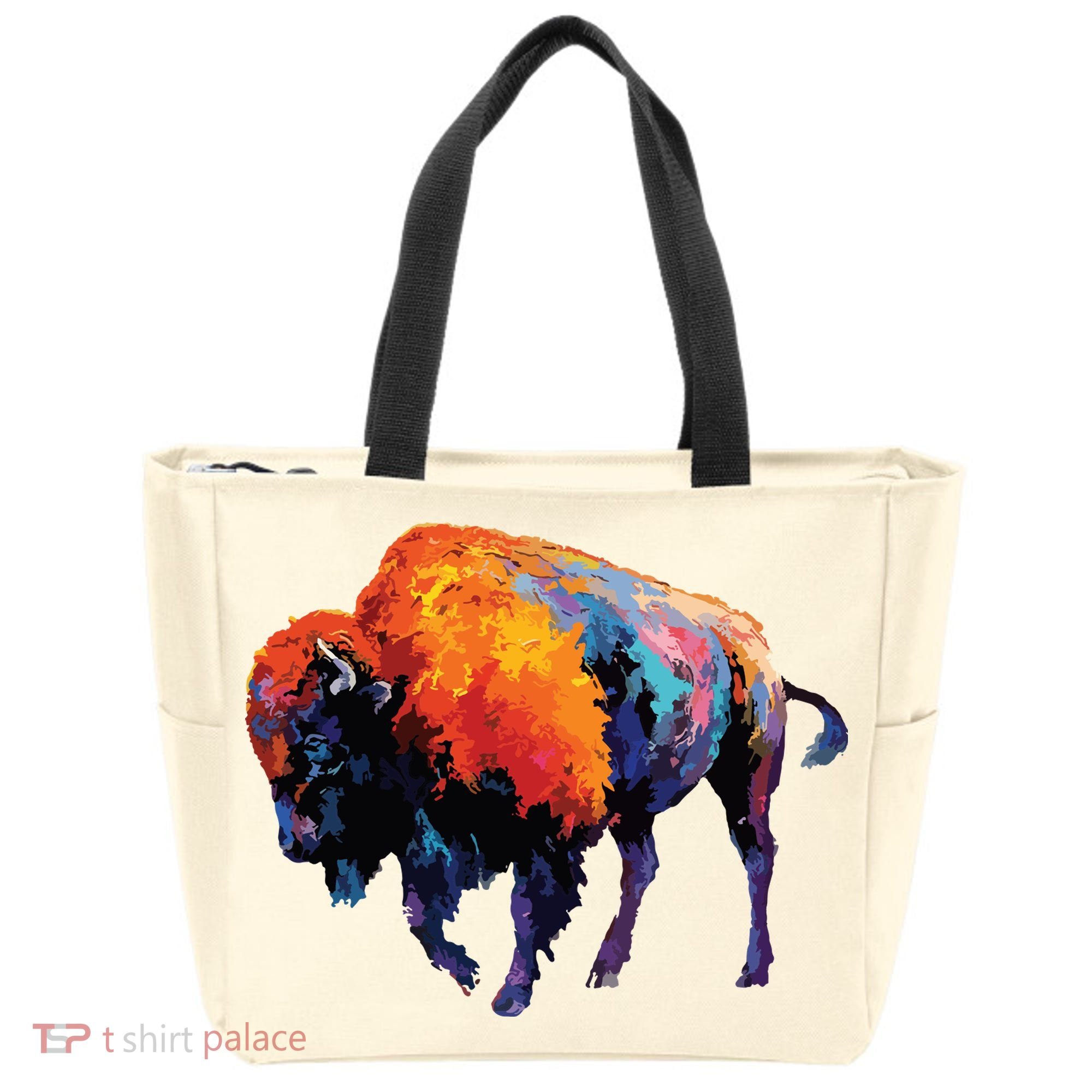 American Buffalo Buffalo American Bison Tote Bag
