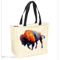 American Buffalo Buffalo American Bison Tote Bag thumb 2