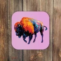 American Buffalo Buffalo American Bison Coaster thumb 0