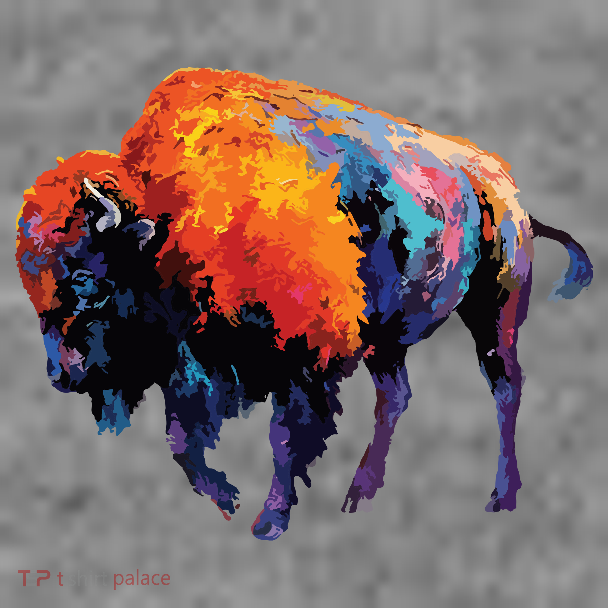 American Buffalo Buffalo American Bison Toddler Hoodie