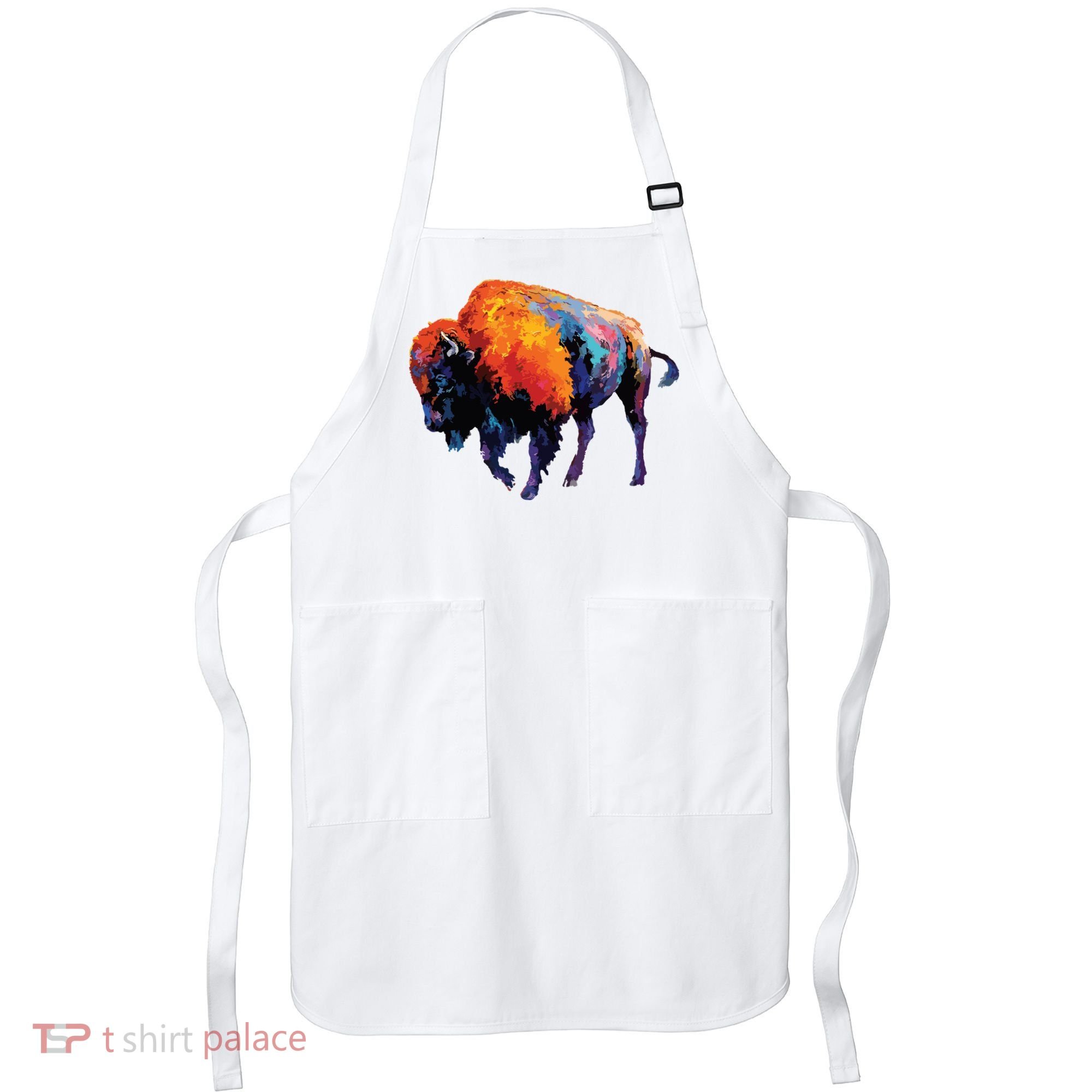 American Buffalo Buffalo American Bison Apron