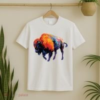 American Buffalo Buffalo American Bison T-Shirt thumb 2