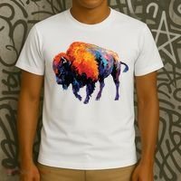 American Buffalo Buffalo American Bison T-Shirt thumb 3