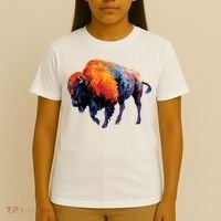 American Buffalo Buffalo American Bison T-Shirt thumb 4
