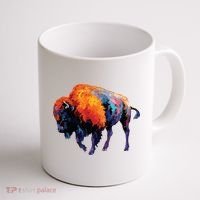 American Buffalo Buffalo American Bison Coffee Mug thumb 1