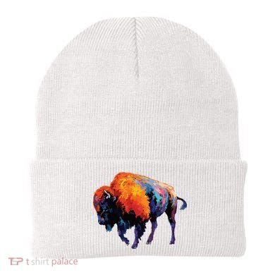 American Buffalo Buffalo American Bison Beanie