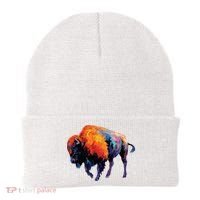 American Buffalo Buffalo American Bison Beanie thumb 0