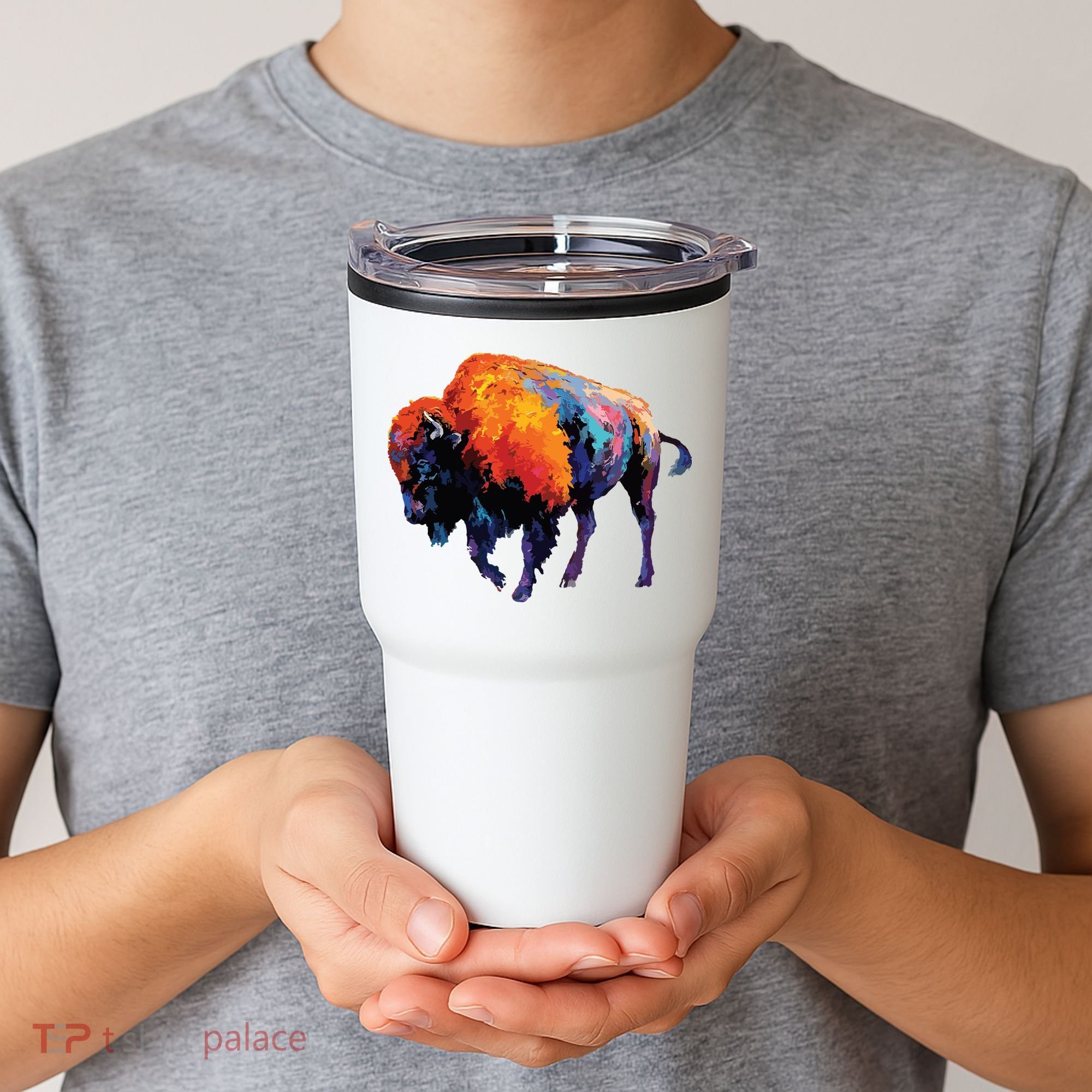 American Buffalo Buffalo American Bison Tumbler