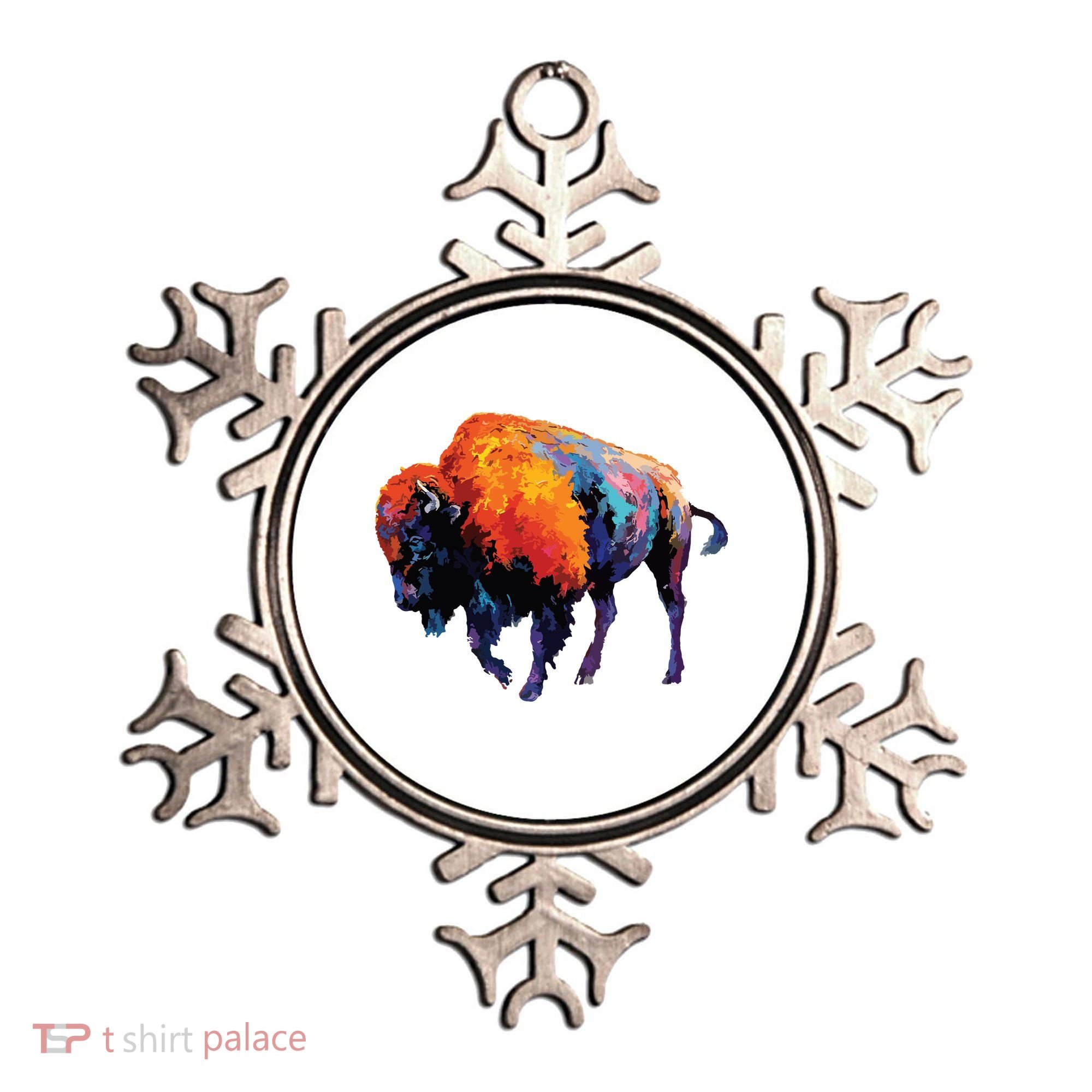 American Buffalo Buffalo American Bison Ornament