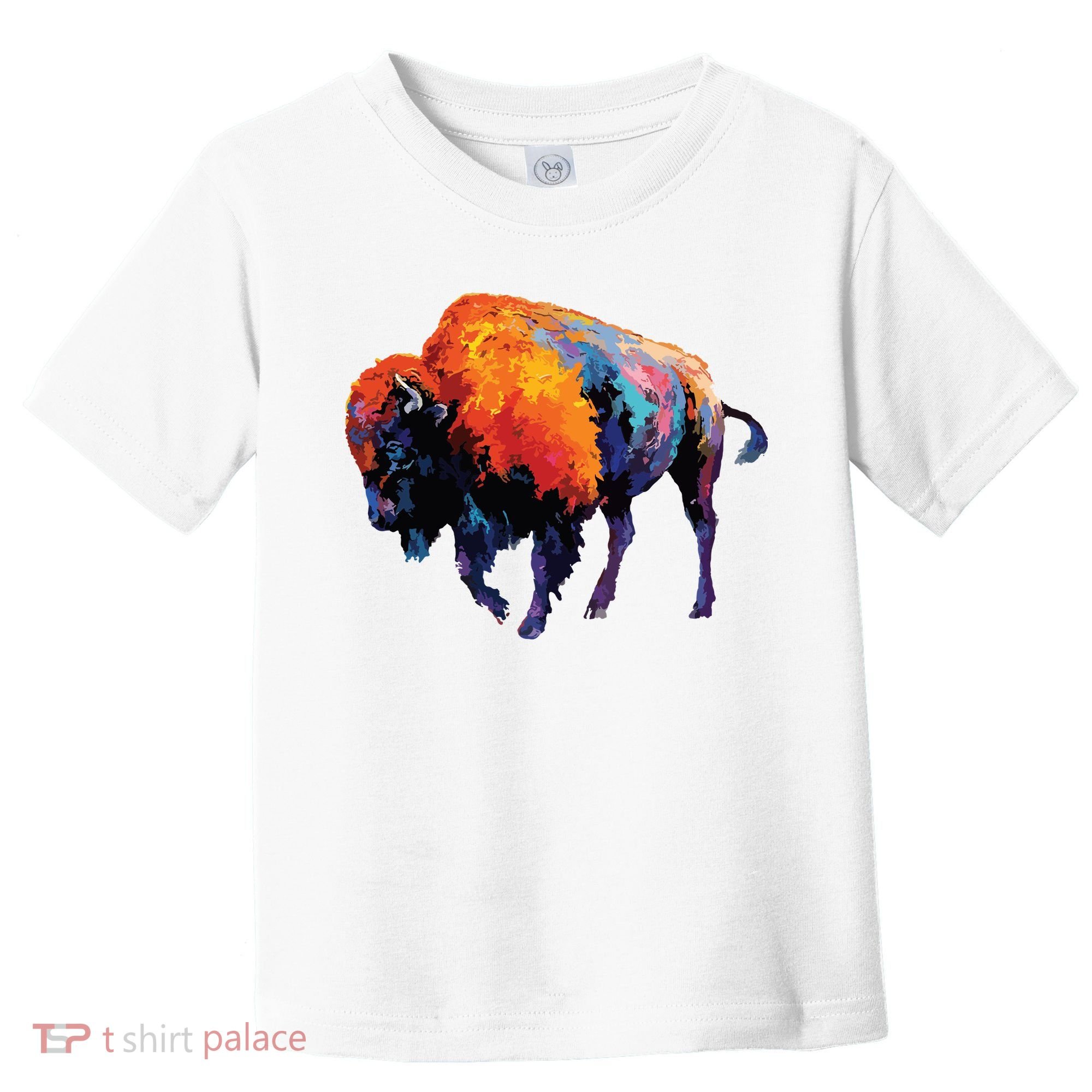 American Buffalo Buffalo American Bison Toddler T-Shirt