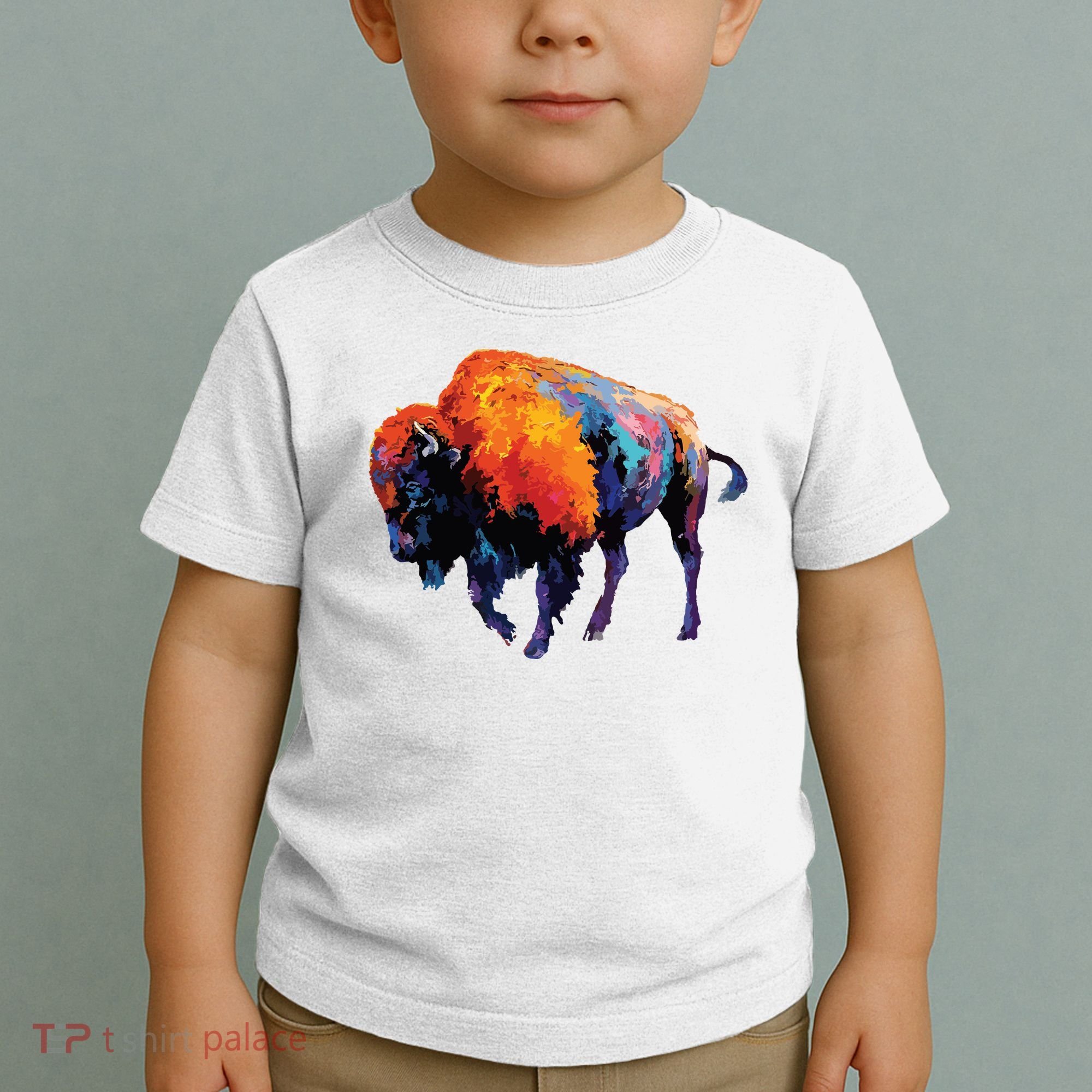 American Buffalo Buffalo American Bison Toddler T-Shirt