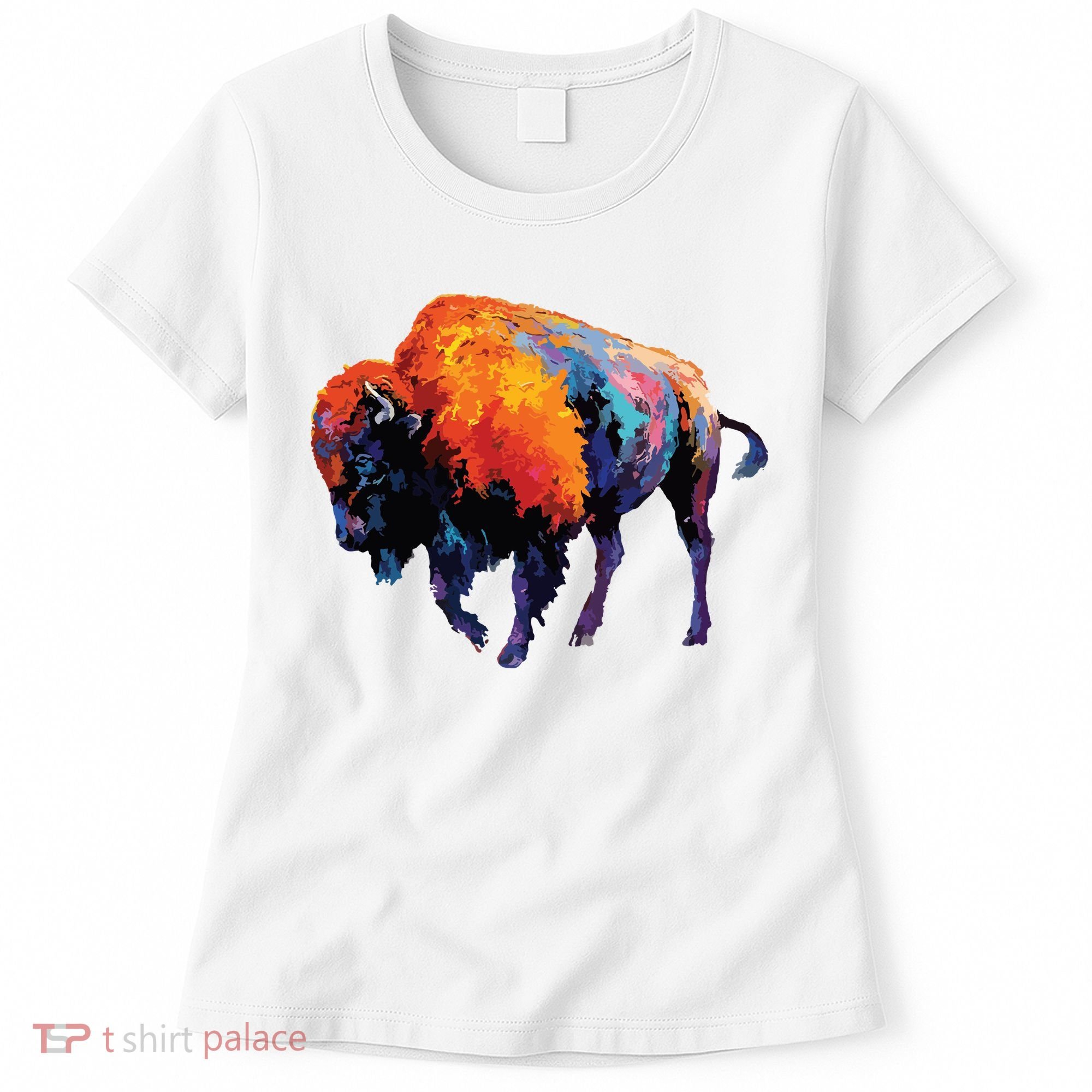 American Buffalo Buffalo American Bison Women's T-Shirt