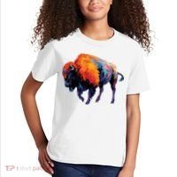 American Buffalo Buffalo American Bison Kids T-Shirt thumb 2