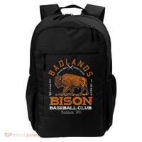 American Bison Baseball Retro Minor League Baseball Team Backpack thumb 0