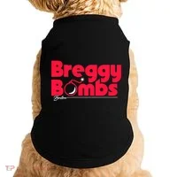 Alex Bregman Boston Baseball Breggy Bombs Doggie Tank thumb 0