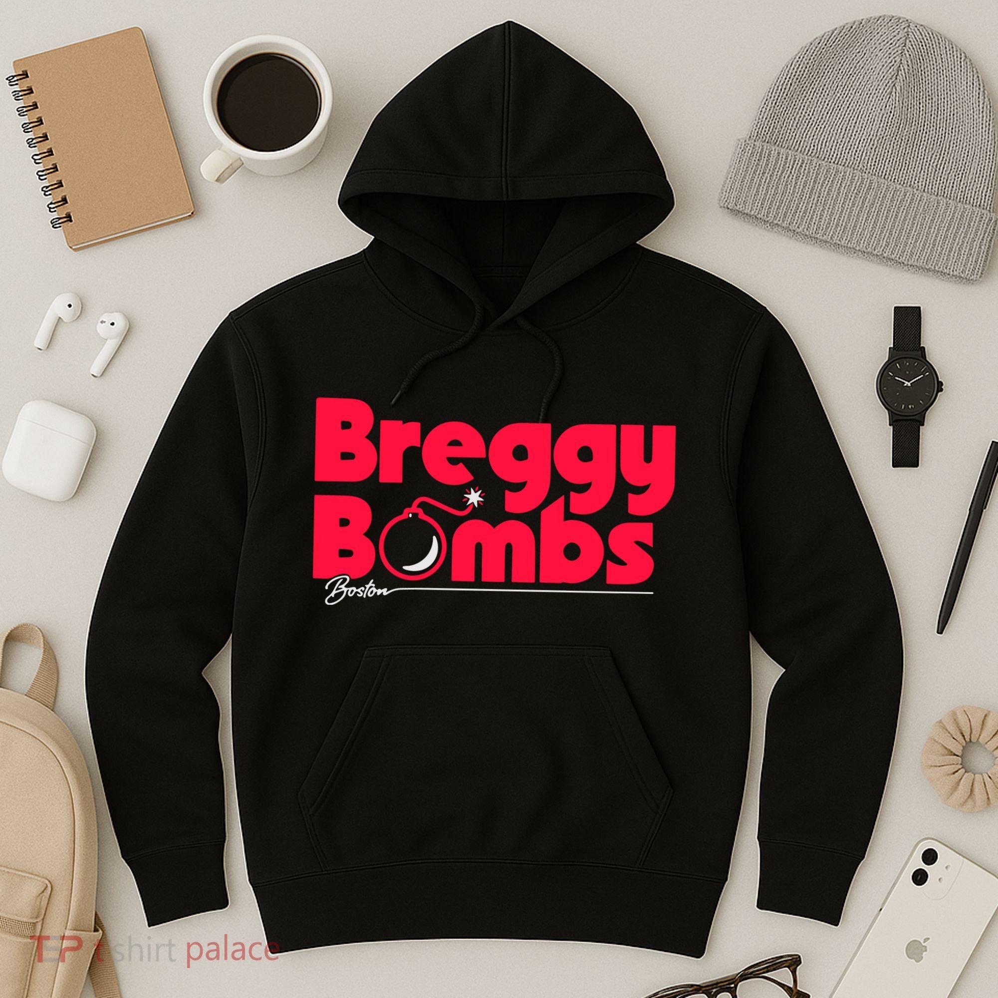 Alex Bregman Boston Baseball Breggy Bombs Hoodie