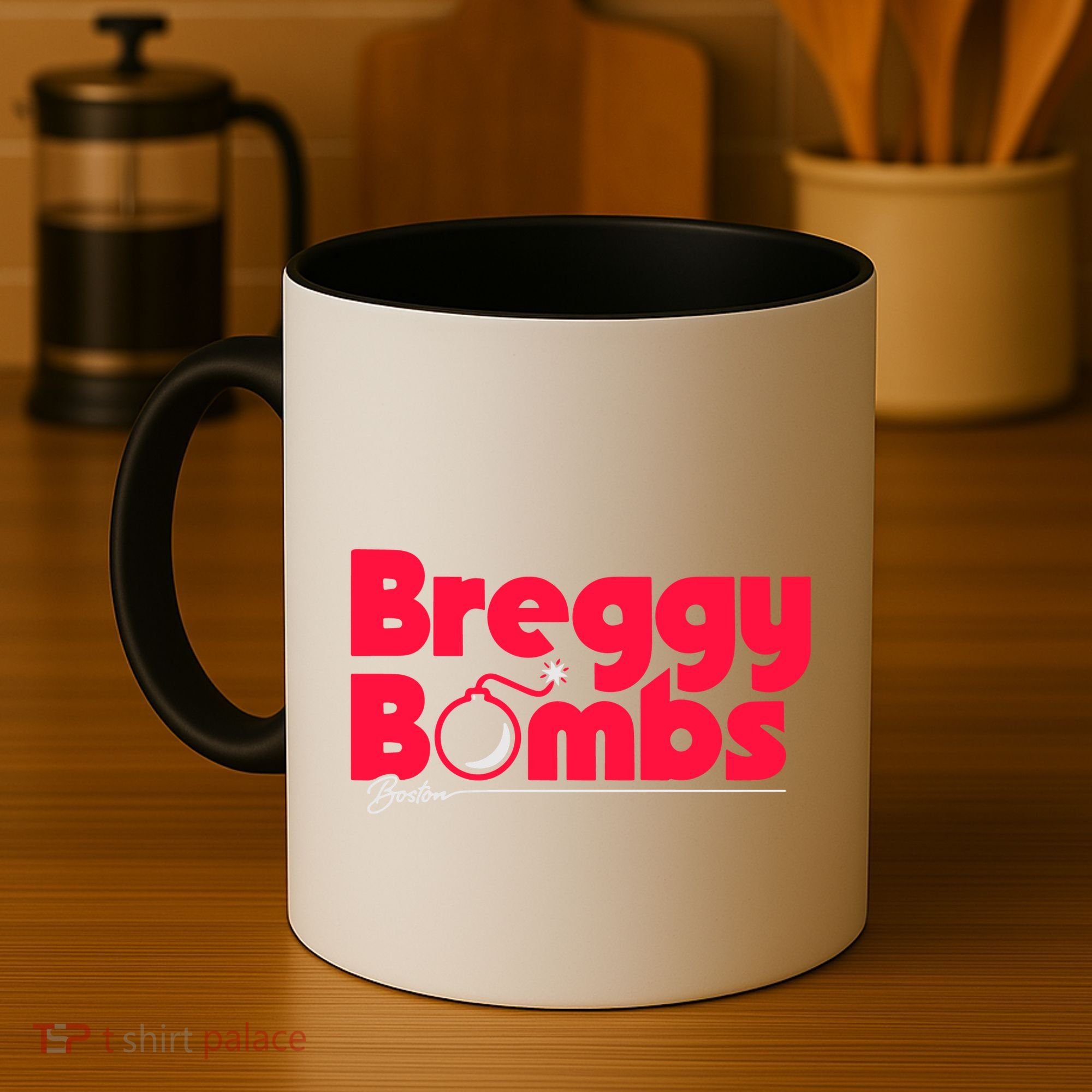 Alex Bregman Boston Baseball Breggy Bombs Coffee Mug