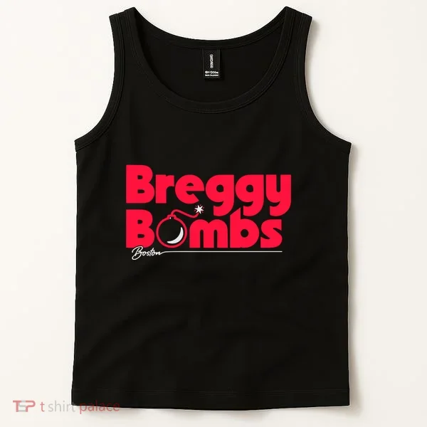 Alex Bregman Boston Baseball Breggy Bombs Tank Top