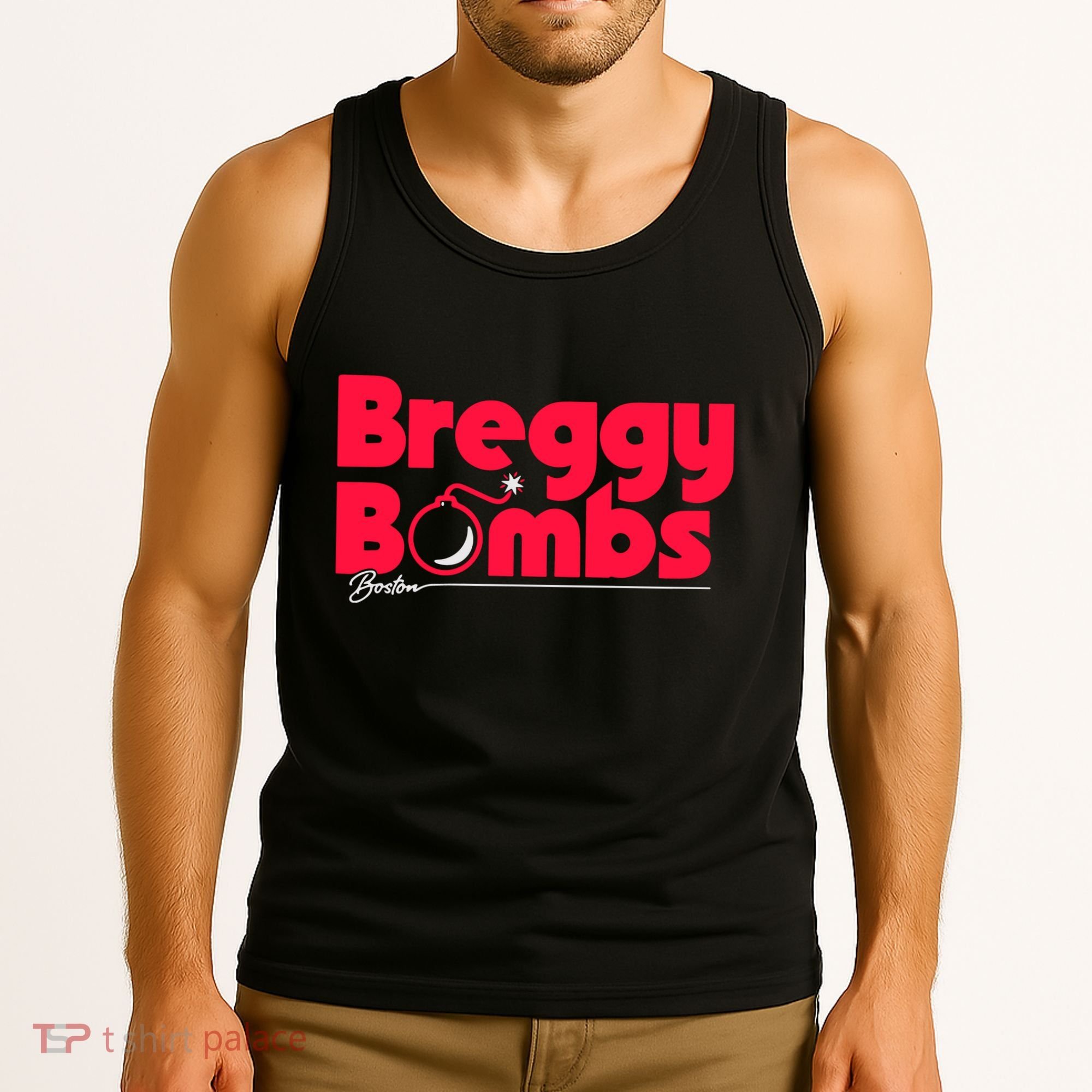 Alex Bregman Boston Baseball Breggy Bombs Tank Top