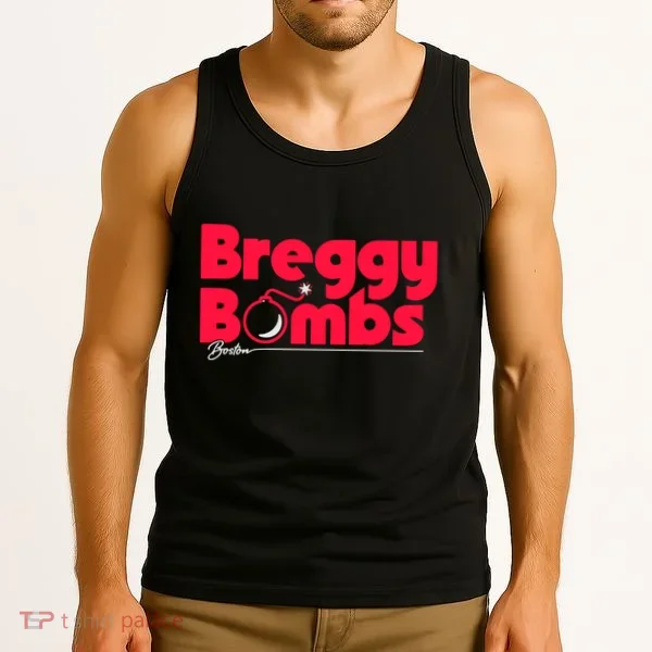 Alex Bregman Boston Baseball Breggy Bombs Tank Top