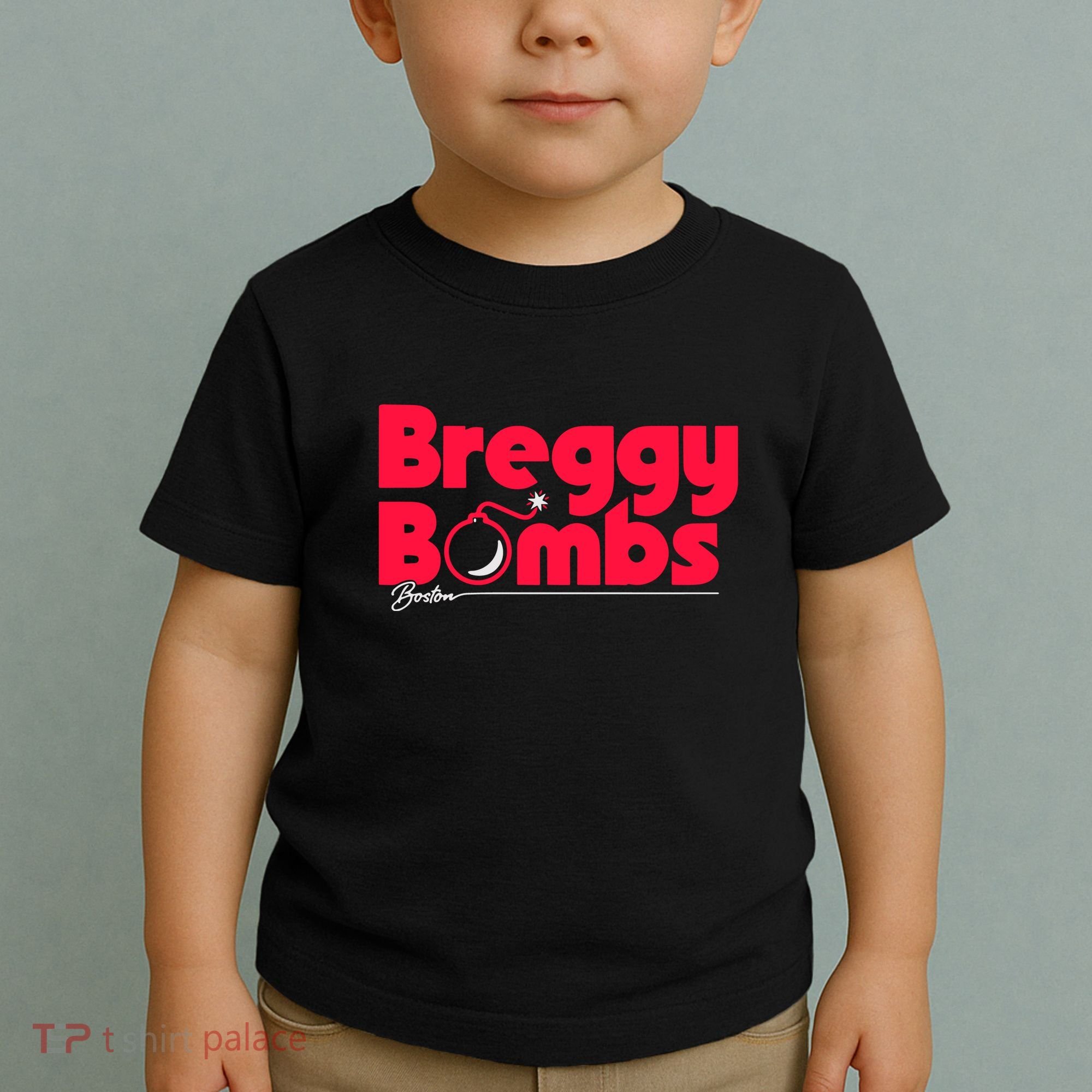 Alex Bregman Boston Baseball Breggy Bombs Toddler T-Shirt