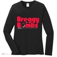 Alex Bregman Boston Baseball Breggy Bombs Women's Long Sleeve Shirt thumb 0