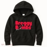 Alex Bregman Boston Baseball Breggy Bombs Kids Hoodie thumb 0