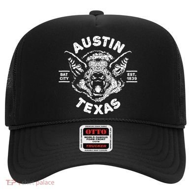 Austin Bat Bat City Texas Tx Est Established 1839 Design Hat